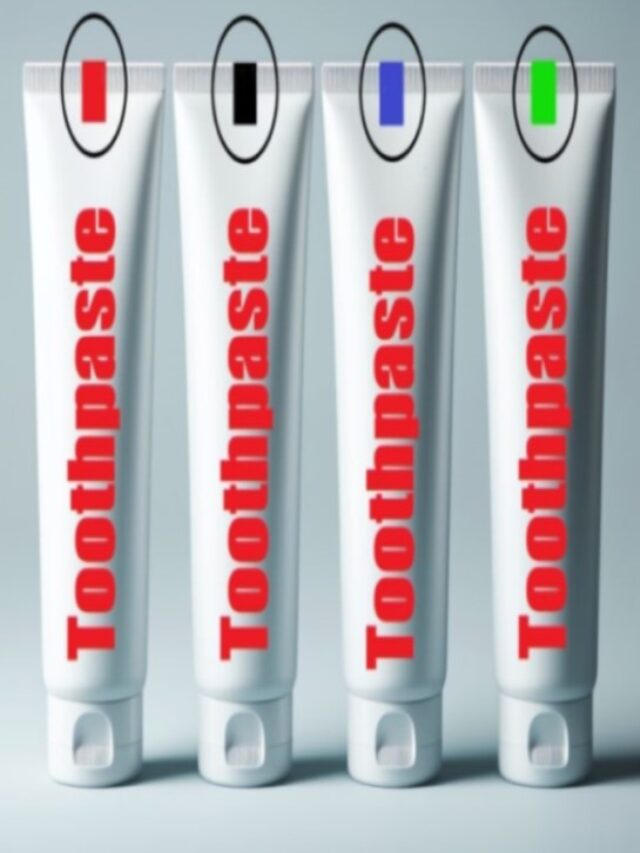 Do you check these color bars before you buy Toothpaste?